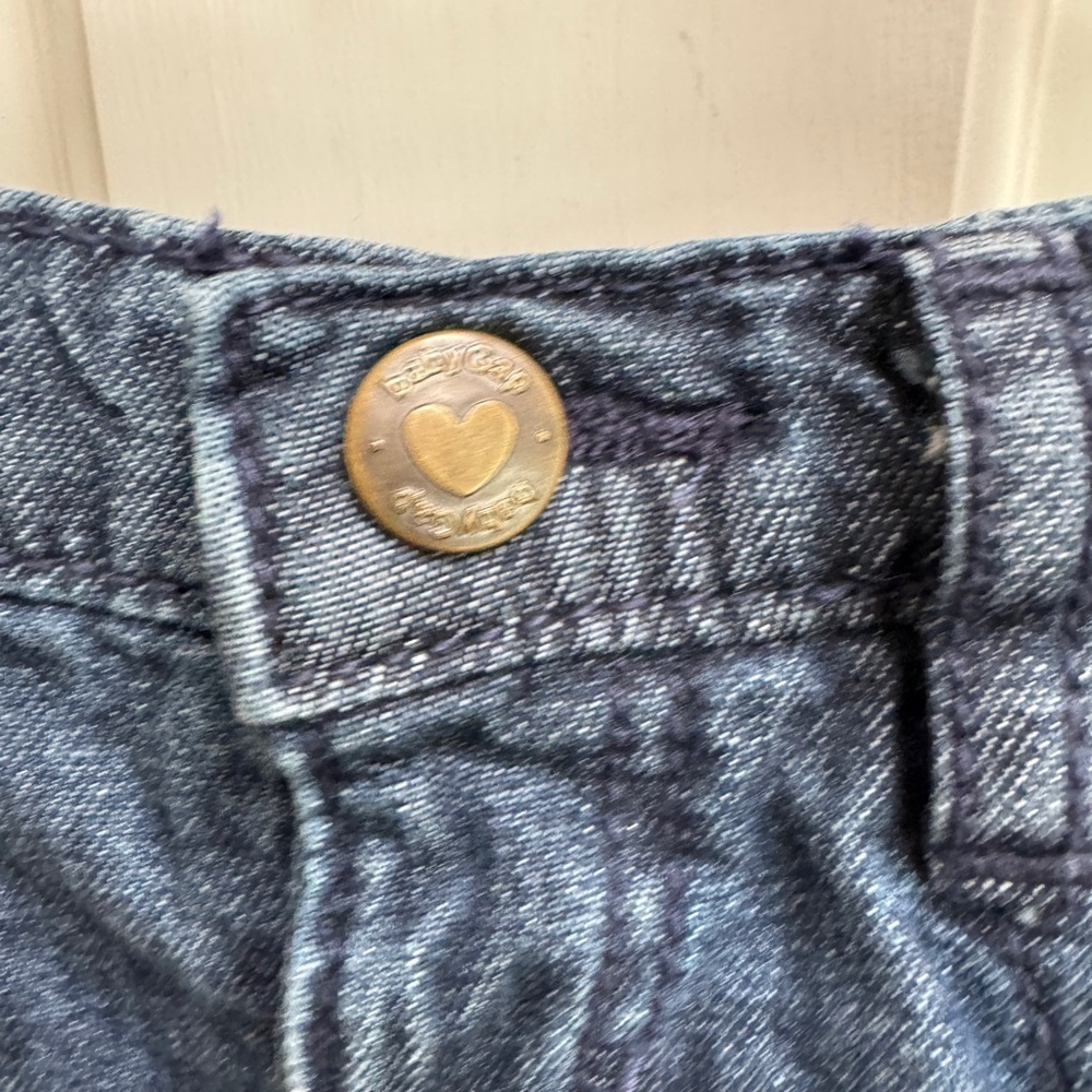 NWOT Baby Gap 3-6M Girls Denim Jeans Pants - Picture 3 of 5